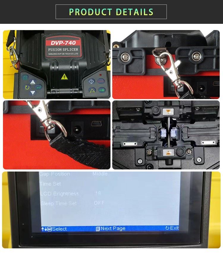 Integrated Fiber Fusion Splicer DVP-740